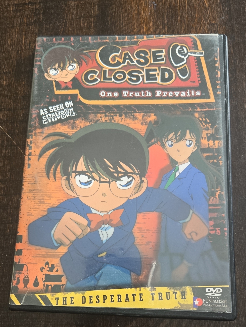 Case Closed: The Desperate Truth (DVD) - Black/Orange